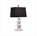 Robert Abbey 3309B Psyche and Minerva 20 Accent Lamp with Black Shade