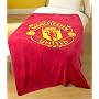 Zap Manchester United Red Crest Fleece Blanket