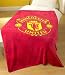Kitchen & Housewares : Zap Manchester United Red Crest Fleece Blanket