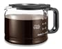 Medelco 12 Cup Glass Pause & Serve Universal Replacement Carafe - Black