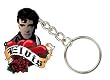 Elvis Presley Rose Enamel Keychain