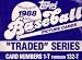 1988 Topps Traded complete set of 132 baseball cards (Jim Abbott, Roberto Alomar, Mark Grace, Tino Martinez, Robin Ventura etc)