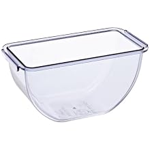 San Jamar BD101 1pt Dome and Mini Dome Standard Chillable Tray (Pack of 12)