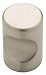 Liberty Hardware Knob, Stainless Steel, 18mm diameter