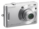 Sony Cybershot DSCW30 6MP Digital Camera with 3x Optical Zoom
