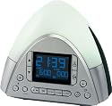 LUXUS UHRENRADIO RADIOWECKER MIT WECKLICHT + NATURE SOUND, EINSCHLAFAUTOMATIK + WECKAUTOMATIK, LANGSAM GESTEIGERTE HELLIGKEIT + 3 BELEBENDE WECKTÖNE, NEU + OVP