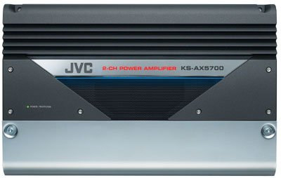 JVC KSAX5700 Bridgeable 2-Channel Power Vehicle Amplifier