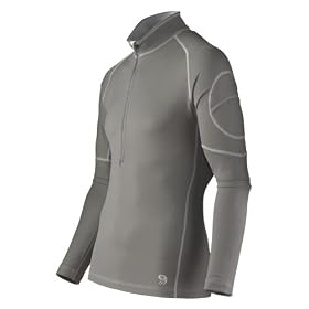Mountain Hardwear Mens Lightweight Power Stretch Zip T by Mountain Hardwear
