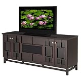 Furnitech 70 inch Contemporary Asian Console. (Wenge Finish)