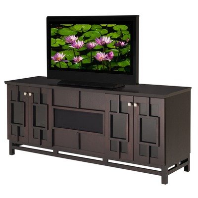 Furnitech 70 inch Contemporary Asian Console. (Wenge Finish) Furnitech 70 inch Contemporary Asian Console. (Wenge Finish)