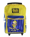 Bob The Builder Rolling Backpack -Full size Bob The Builder Wheeled School Backpack