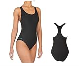 DECATHLON Shaping Body One-Piece Swimsuit(BLACK, XL)