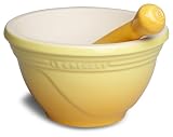 Review Le Creuset PG4050-1236 / Le Creuset Stoneware 20-Ounce Mortar and Pestle, Citrus