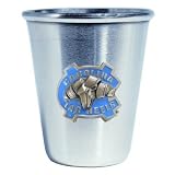 North Carolina Tarheels Stainless Steel Shot
