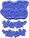 Flower With Scrolls Lace Mold Set