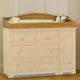 Atlantic Furniture C-69145 Windsor Changing Table in Natural Maple
