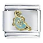 Animal Genie Licensed Disney Golden Italian Charm