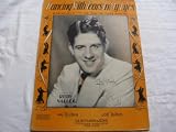 DANCING WITH TEARS IN MY EYES RUDY VALLEE 1930 SHEET M FOLDER 398 SHEET MUSIC