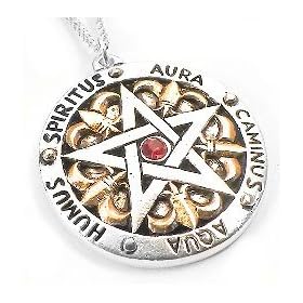 Sir Gawain's Glyph Celtic Pentagram Pendant Necklace