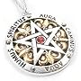 Sir Gawain's Glyph Celtic Pentagram Pendant Necklace