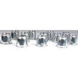 12 2X Loupes Magnifier Jewelry Coin Hobby Tools