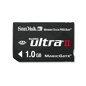 SANDISK ULTRA ll 1GB MS PRO DUO
