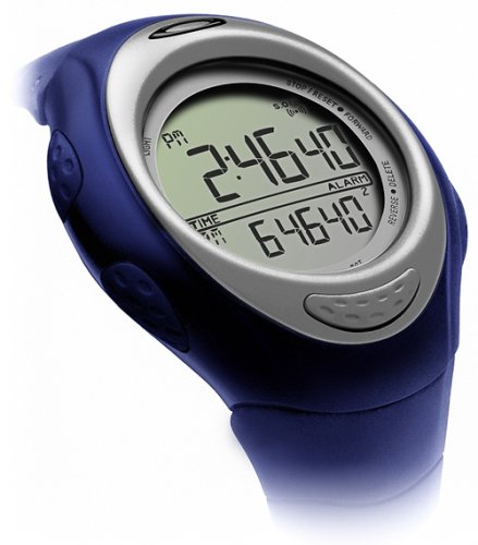 OAKLEY D1 Men's Watch - Blue with Silver Bezel. Model 10-082, Oakley Watches, Mens Watches,Mens Oakley Watches