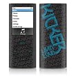 Kicker Wall Design Protective Decal Skin Sticker for Apple iPod nano 4G (4th Generation) Player