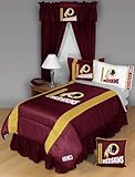 WASHINGTON REDSKINS QUEEN 5 PIECE BEDDING SET Boy Football NFL bag