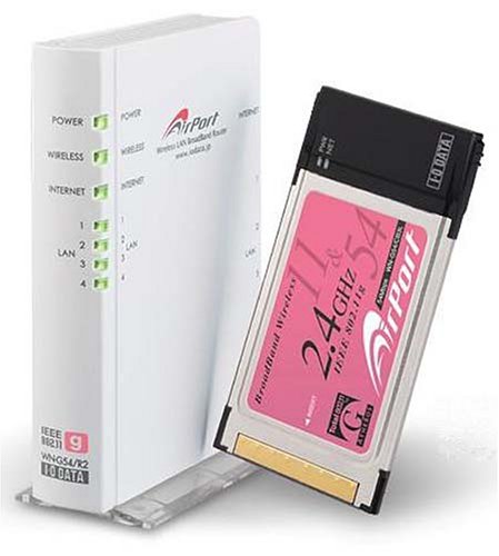 I-O DATA WN-G54/R2-S IEEE802.11g/b ����LAN���[�^�[