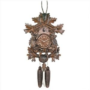 Cuckoo Clock with Live Animals