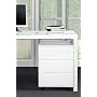Moderner Rollcontainer BIG DEAL hochglanz weiss 3 &hellip von Riess Ambiente