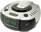 Supersonic SC 390CD AM/FM Clock Radio With CD Player