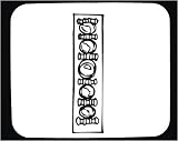 Review   / Decorated Mouse Pad with chain, 