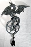 Dragon/ Pentagram Dream Catcher
