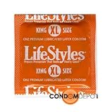 LifeStyles Large (King Size XL) Condoms - Pack Size - Case of 1,000