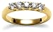 18k Yellow Gold 5-Stone Diamond Band (1/2 cttw, G-H Color, VS2-SI1 Clarity)