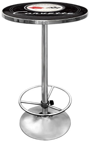 Trademark Corvette C1 Pub Table (Black)
