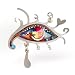 Jewelry : Surreal Eye Pin from the Artazia Collection #572 GP OP