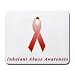 Inhalant Abuse Awareness Ribbon Mouse Pad