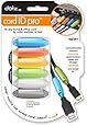 Dotz Cord ID Pro Cord and Cable Identification System, 12 Count, Assorted Colors (DCI171M-C)