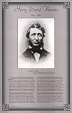 American Authors of the 19th Century - Henry David Thoreau, Literature Wall Poster Print, 11x17