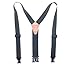 Perry Hook-On Belt Suspenders Regular - The Original - Hunter Green - 2