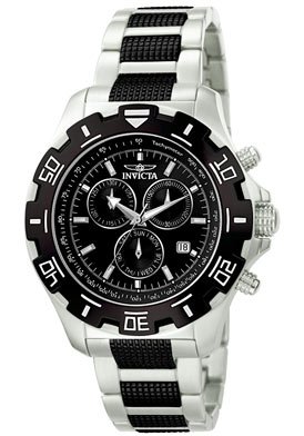 Invicta Men's 6407 Python Collection Chronograph Stainless Steel and Gun Metal Watch