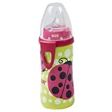 NUK BPA Free Active Cup With Clip, Single Pack, 10 Ounce, Colors May Vary