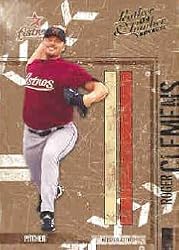 25 Different Baseball Cards of Roger Clemens in Display Album