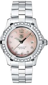 Tag Heuer 2000 Aquaracer Diamond Pink Ladies Watch WAF141B.BA0813