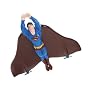 R/C Flying Superman Figure