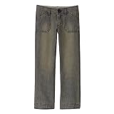 Girls' Mossimo® Straight Leg Pants - Blue RR Stripe