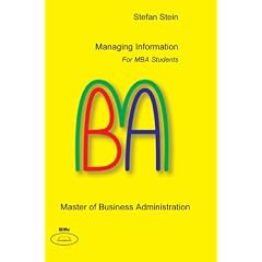 Managing Information - For MBA Students